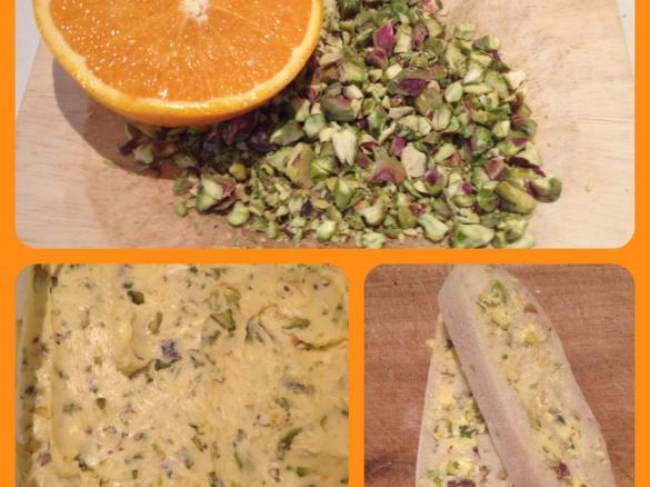 Orange, Cardamom and Pistachio Butter