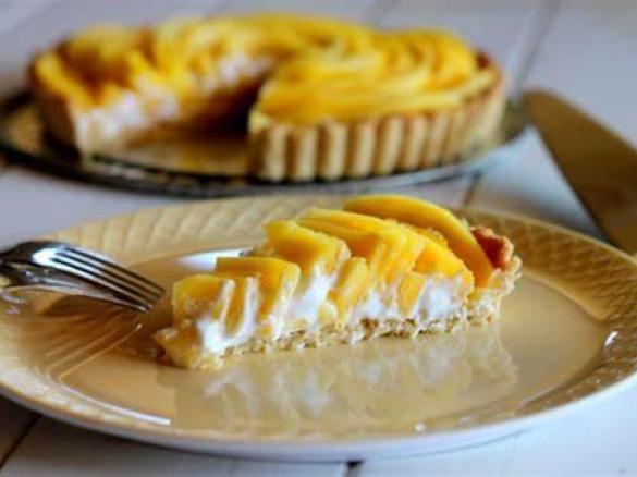 Mango Cream Tart