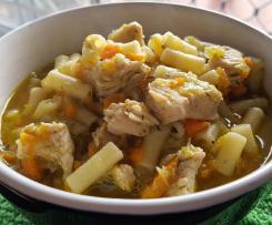 Thick Chicken Pasta Broth