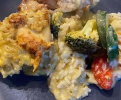 All in one version of Lala's creamy garlic butter chicken recipe