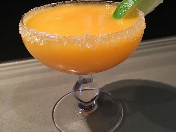 Frozen Mango and Lime Margarita