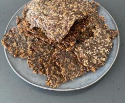 Keto LCHF seed Crackers