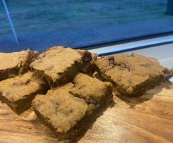 Healthy Peanut Butter Blondies