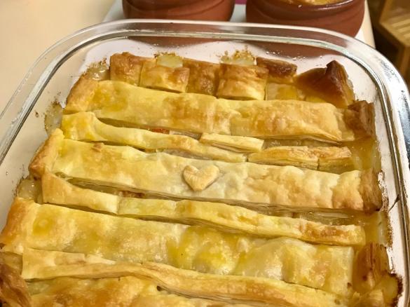 Variation Thermonat's chicken pie