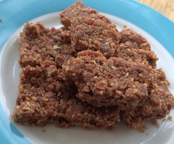 Peanut butter energy bars