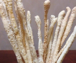 Grissini sticks for school