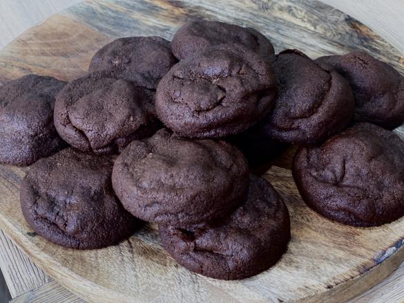 Crownie... caramel brownie cookie