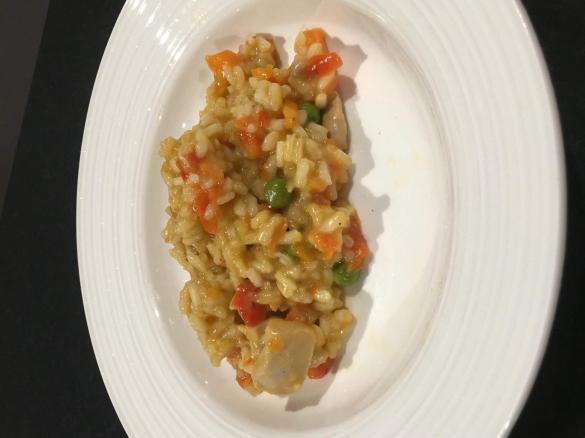 Apricot Chicken (Risotto-Style)