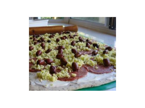 Salami Seeded Scrolls