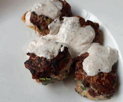 TURKEY & ZUCCHINI BURGERS WITH SUMAC