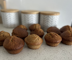Thermilane (healthier) banana muffins