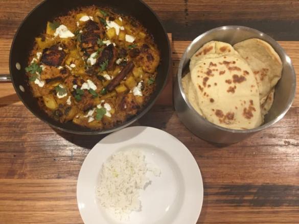 Gurkha Chicken Curry -adaptation to Jamie Oliver's