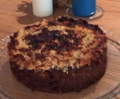 Steamed Lumberjack Cake - gluten and sugar free