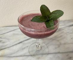 Orange, Blueberry and Banana Mocktail