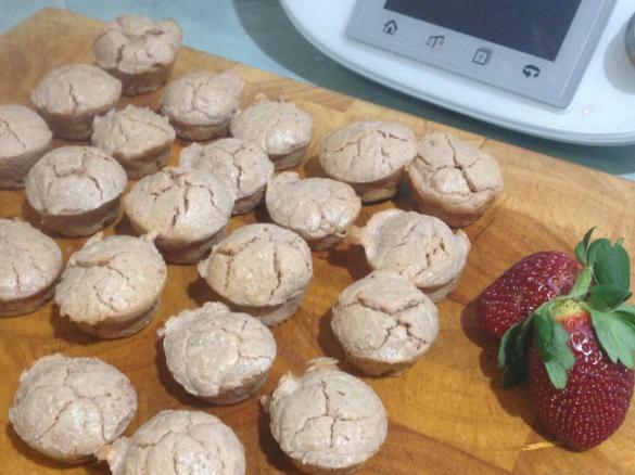 Sugar Free Strawberry Yogurt Muffins for Babies