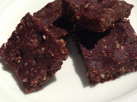 Raw brownies