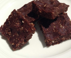 Raw brownies