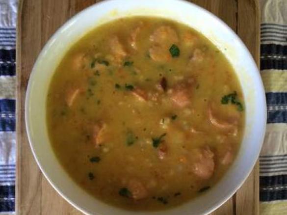 Austrian Pearl Barley Soup (Bündner Gerstensuppe)