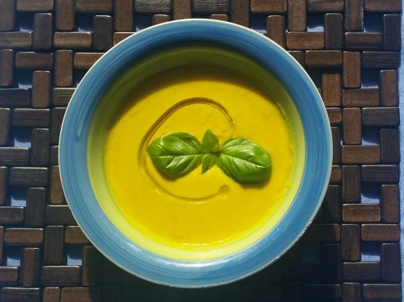 Pumpkin  and Zucchini soup