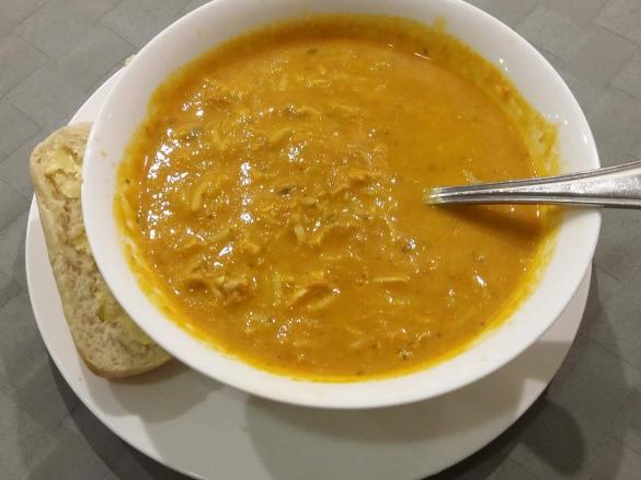 Mulligatawny Soup (Curried Chicken and Rice Soup)