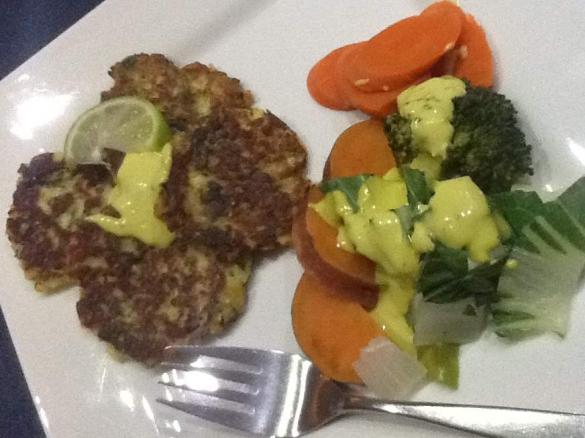 Gluten Free Cheesy Zucchini Bites 