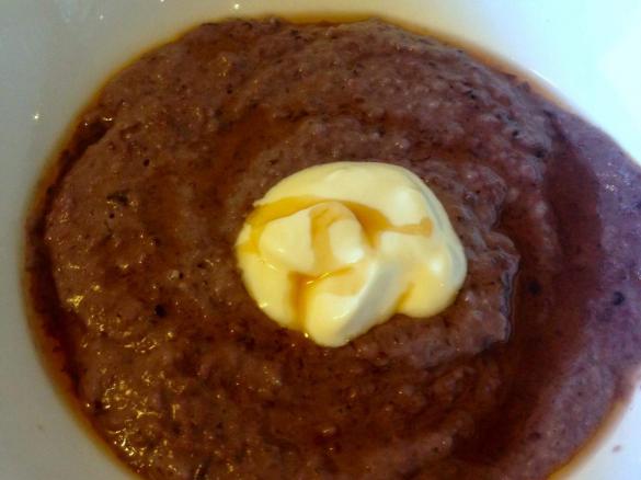 Coconut and Berry Porridge