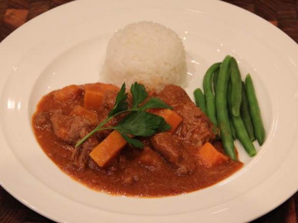 Red Beef and Pumpkin Curry