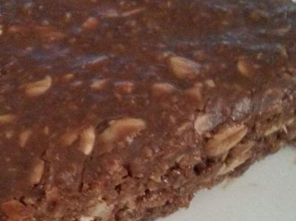 No Bake Chocolate Slice