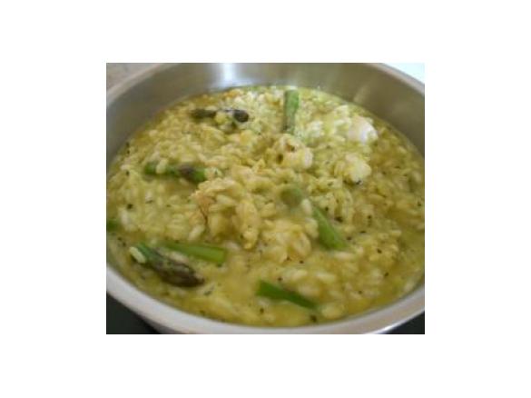 Easy Chicken & Asparagus Risotto