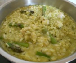 Easy Chicken & Asparagus Risotto
