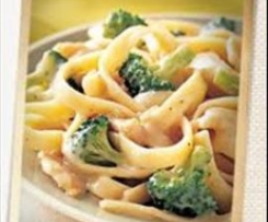 Clone of Yummy Chicken & Broccoli Fettuccine