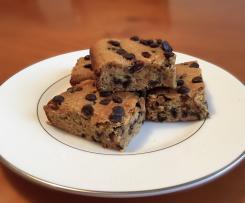 Peanut butter & Chickpea Blondies