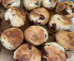 Banana Choc Chip Muffins (Airfryer and Oven Options)