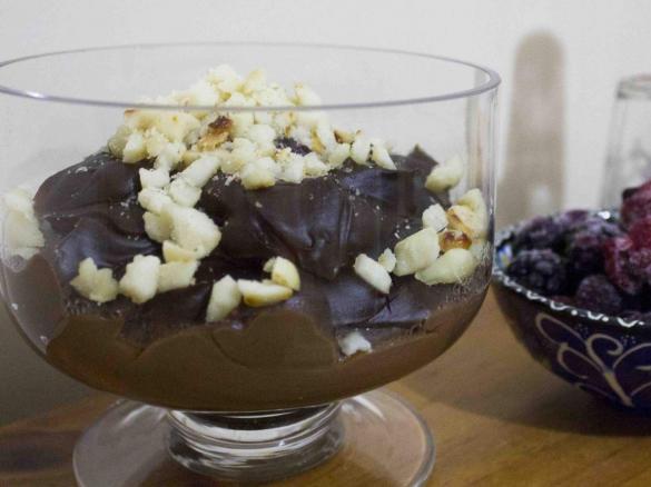 Healthy Chocolate Custard