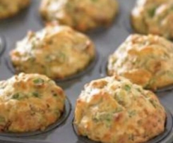 Pumpkin, Spinach and Feta Lunchbox Muffins 