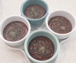 After dinner min custard