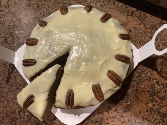 Carrot Pecan Nut Cake