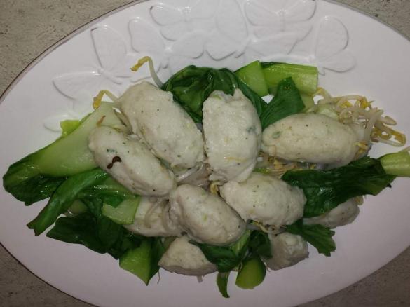 Asian Flavour Fish Quenelles (Varoma)