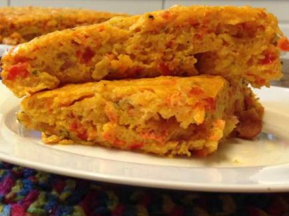 Pumpkin and Ham Slice