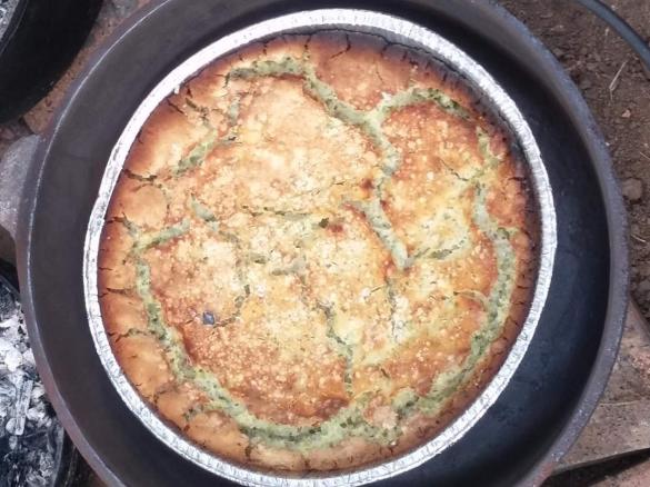 Gluten and dairy Free Garlic, parsley and sweet chilli bread