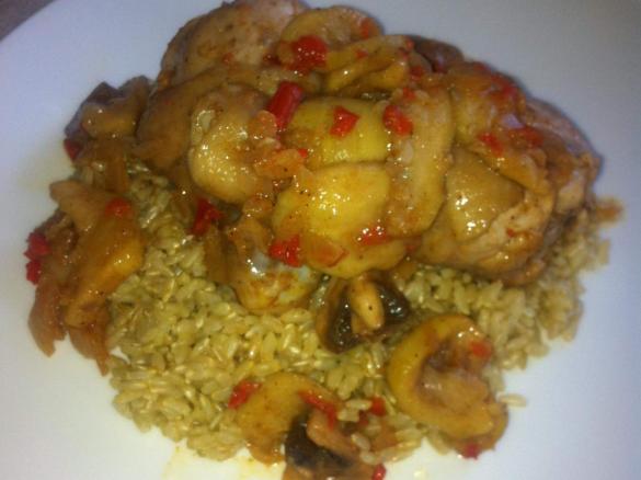 Feijoa & Chicken Curry