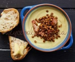 Cauliflower, Pancetta and Lentil Soup