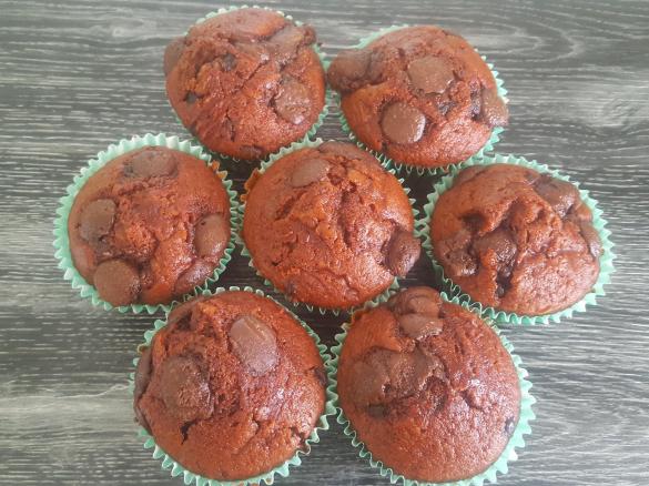 double choc muffins - ThermoSize Your Life