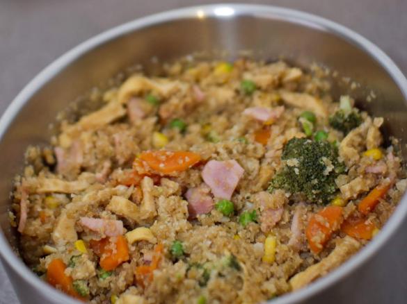 Cauliflower 'fried' rice