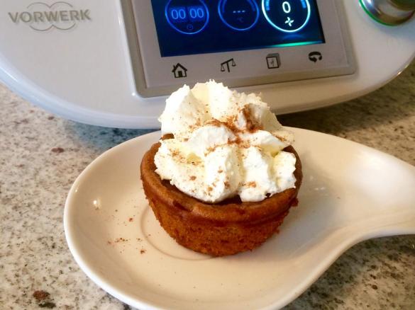 Impossible Pumpkin Pie Cupcake