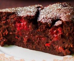 Chocolate Raspberry Pudding Cake by Nigella Lawson (conversion)