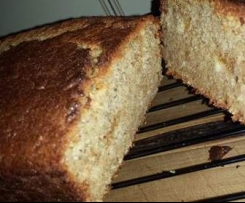 Banana & Coconut Bread (adapted from Jamie Oliver recipe)