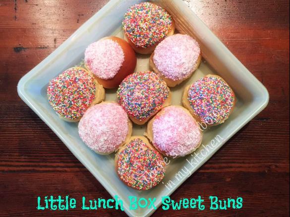 Little Lunchbox Sweet Iced Buns - Cream Buns TM5 TM31