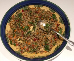 Quinoa and Brown Rice Salad