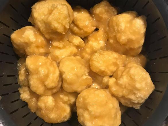 Golden Syrup Dumplings-Using Simmering Basket